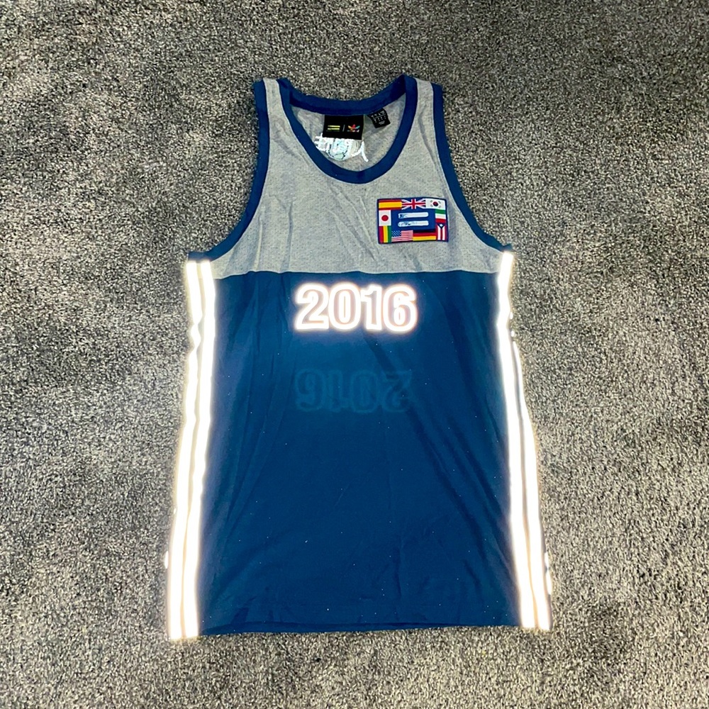 AdidasxPharell Men’s HU Race Tank Top